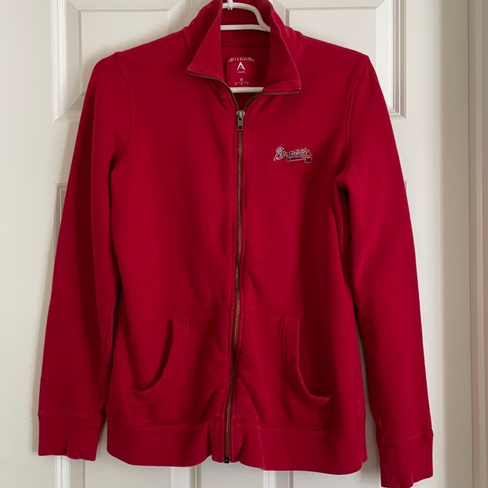 Atlanta Braves zip up sweatshirt